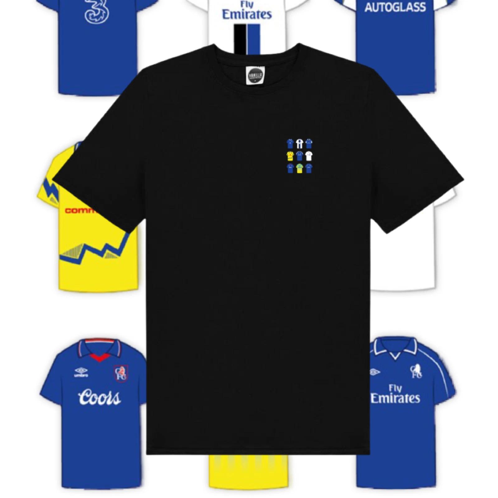 Chelsea FC T-Shirt. Shirts Of The Past Shirt Style Shirt Fan Art M