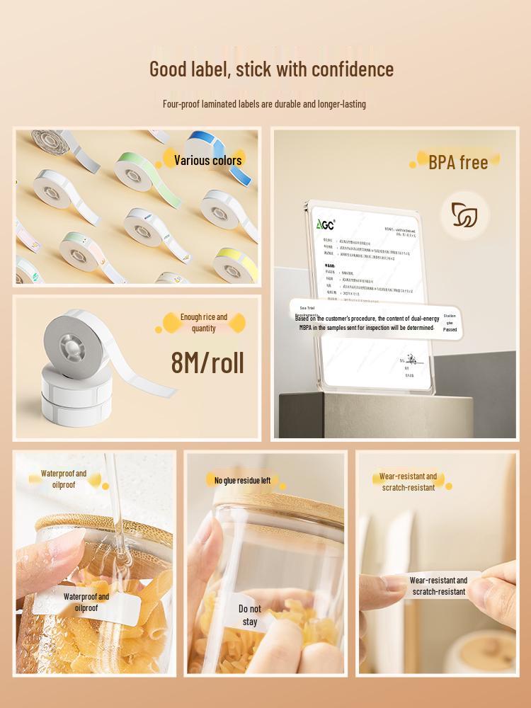 Smart 2" Portable Bluetooth Thermal Label Printer for Price Tags