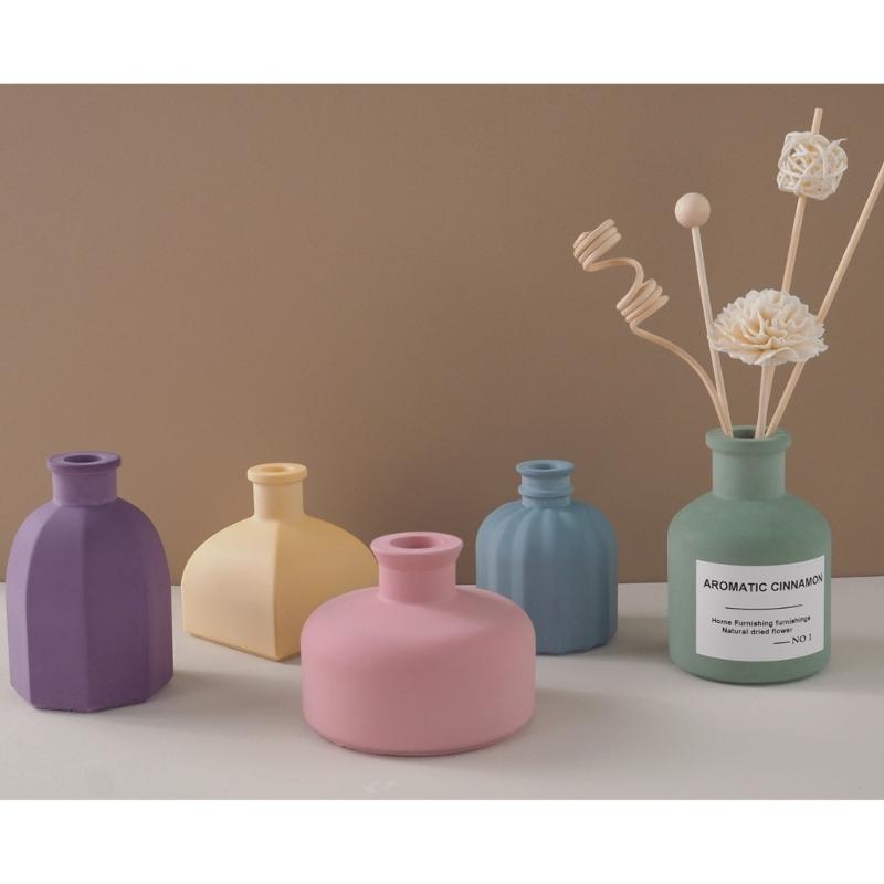 Polyhedral Flower Vase Silicone Mold for Vase Making Reusable Candle Resin Epoxy Mould Casting Molds DIY Silicone Mold