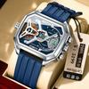 Men's watch multi-function three-movement fashion electronic watch