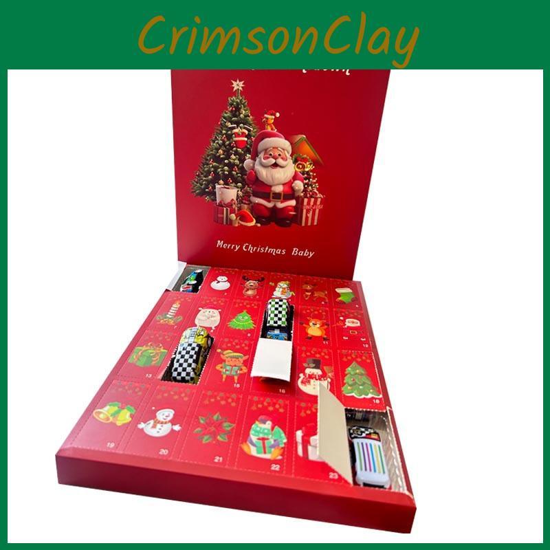 Countdown Christmas Calendar Surprise Racing Blind Box Children Toys Gift For