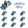 5/10/20Pcs LM7812 L7812 12V Voltage Stabilizer Module Three-Pin Regulator Rectification Filter Power Conversion Circuit Board