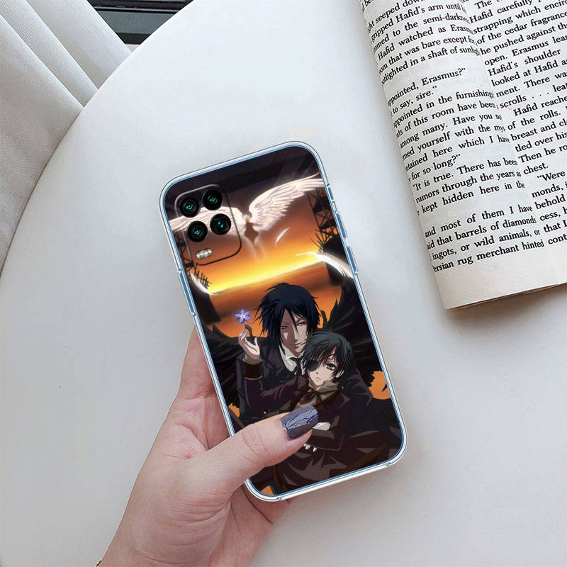 JO6 Black Butler Phone Case for Motorola E22S E7 G6 G7 G8 G9 Plus Power Play G10 G20 G04 E30 E40 E22 E20 E13 G22 G23 G Stylus Play