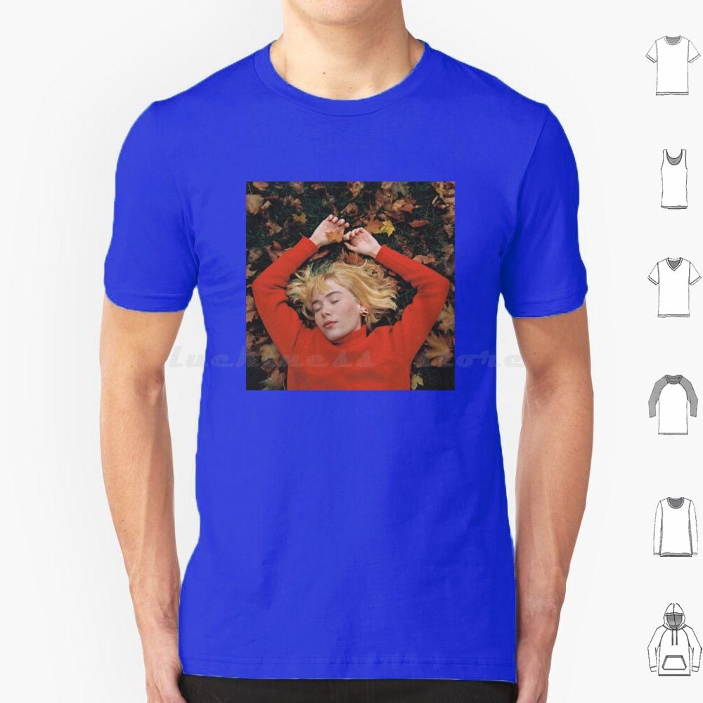 We Fell In Love In October T Shirt 6xl Cotton Cool Tee Girl In Red We Fell In Love In October Girl Music Indie Alternative