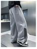 Boys' Casual Sports Sweatpants, 2025 Spring/Autumn Collection, Thickened Velvet, Loose Fit for Youth
