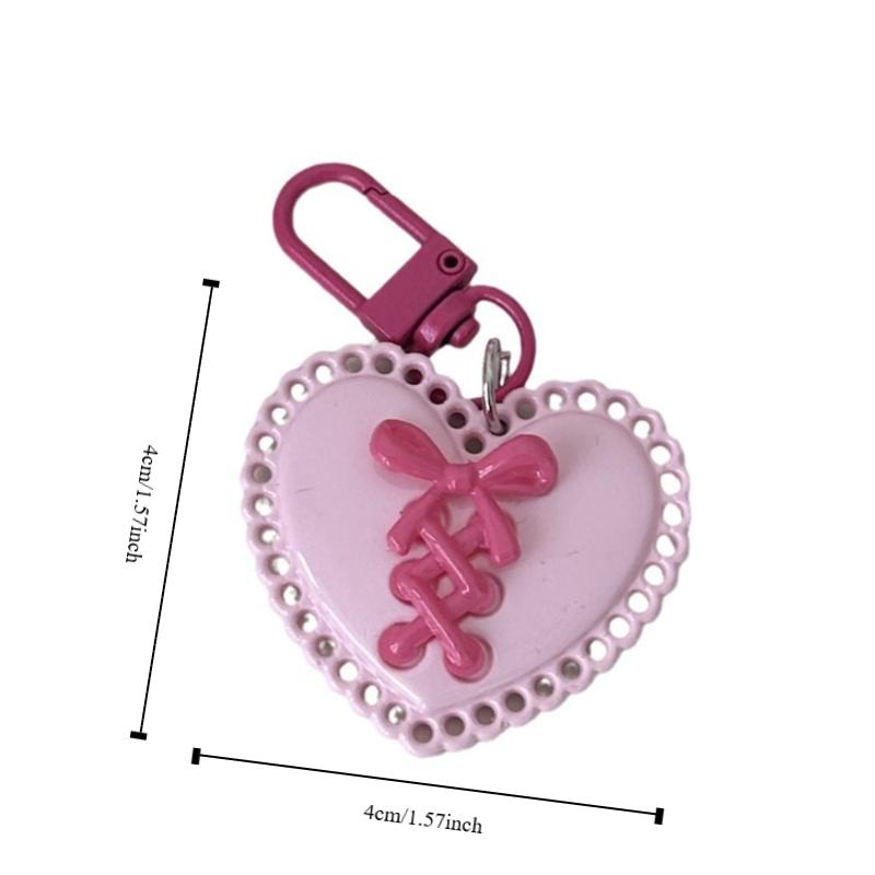 Multi-color Backpack Pendant Lace-up Bow Bag Accessories Hot Style Y2K Key Chain  Girl