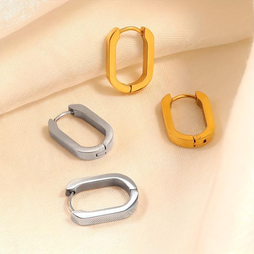 1 Paio Donna Multifunzionale Antiallergico Alta Qualità, Resistente allo Sbiadimento, Semplice ed Elegante, Adatto per Indossare Quotidianamente o Accessori Gioielli per Feste