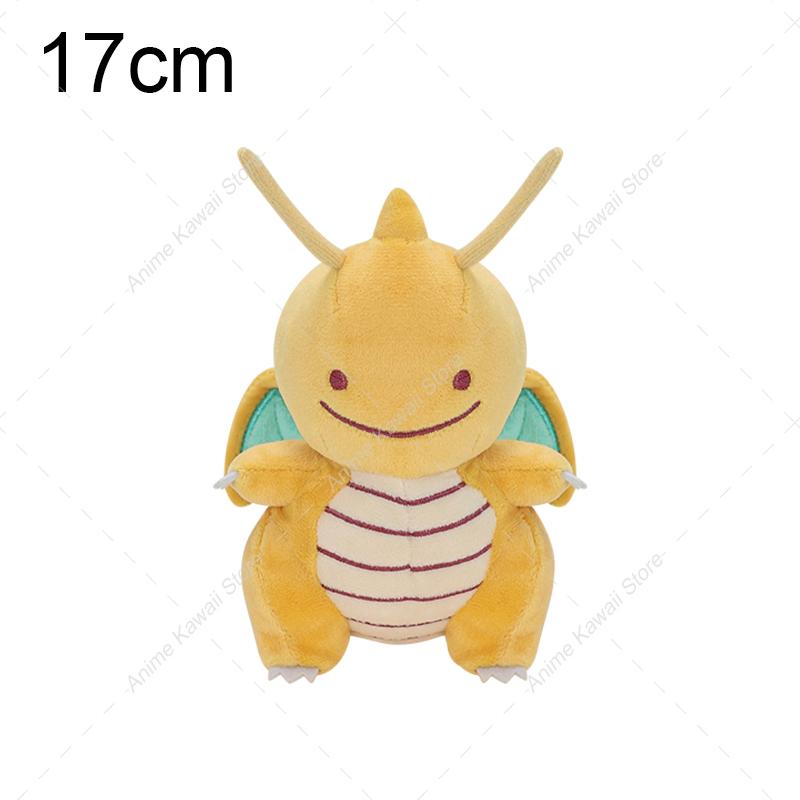 Pokemon Toy Kawaii Mew Cubone Gengar Lucario Zorua Raichu Form Evolution Plush Dolls Cartoon Plushies Best Gift for Kids