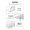 XXIAOTIAN Document Tray, A4 Horizontal, 4-Tier, Desktop Storage Rack, Transparent, Stackable,