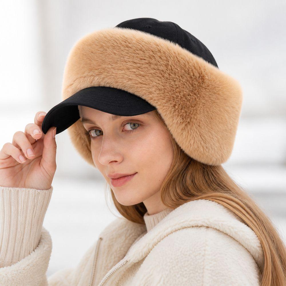Faux Fur Faux Fur Earmuffs Soft Plush Plush Ear Muffs New Winter Ear Warmers for Car Fuse