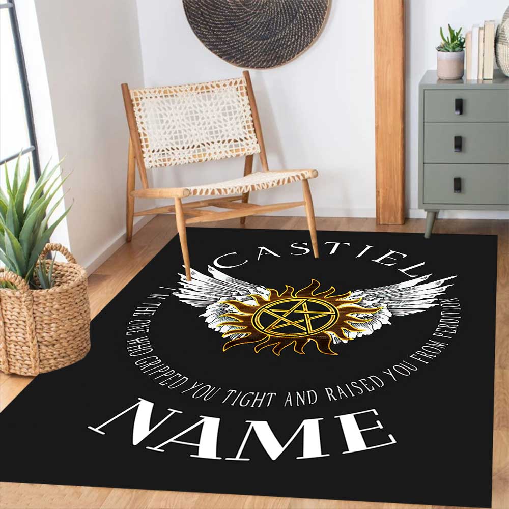 Like Warner Bros. Movies (4) Customize your name rug, office chair cushion, home bedroom living room gift.
