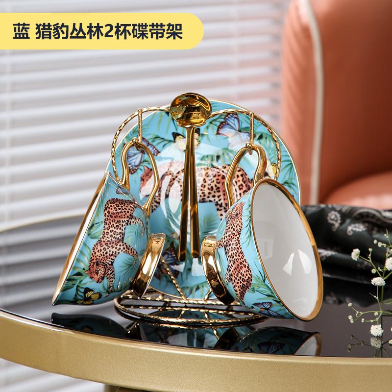 Bone China Creative Coffee Cup Saucers Set for English Afternoon Tea Party Home Decoration Mug Drinking Set