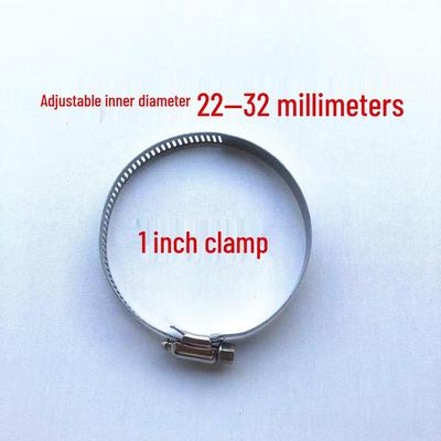 201 Stainless Steel American Hose Clamp, 1/2 To 4 Inch Sizes, Water Pipe Clamp, Tube Clip, Fastening Steel Ring