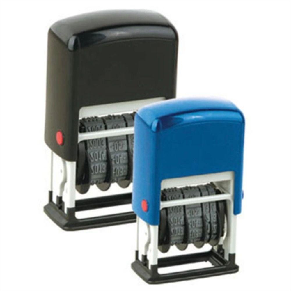 Self-Inking Stamps Automatic Ink Return Handle Account Stamp Date Wheel Stamp Date Stamps