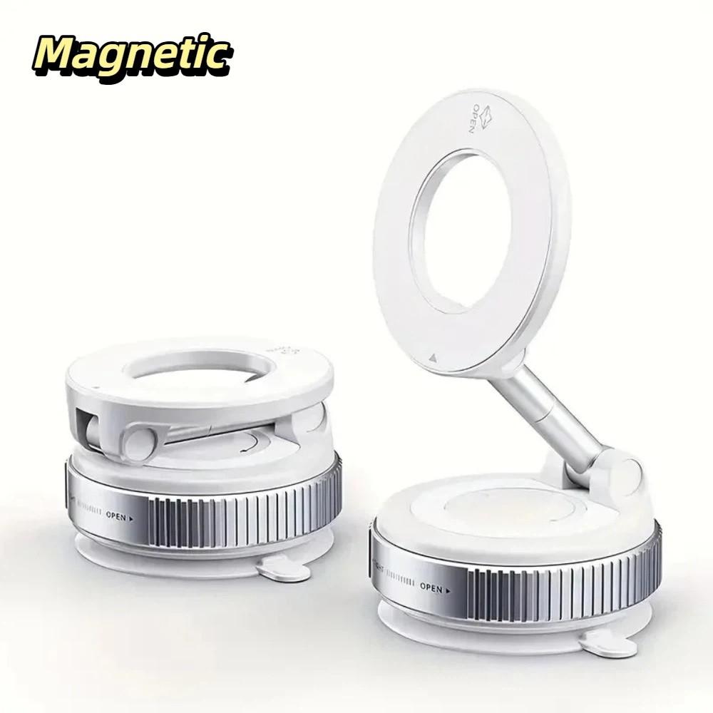 Strong Magnetic Adsorption Magnetic Phone Mount Foldable Design Dashboard Phone Holder  Car Use