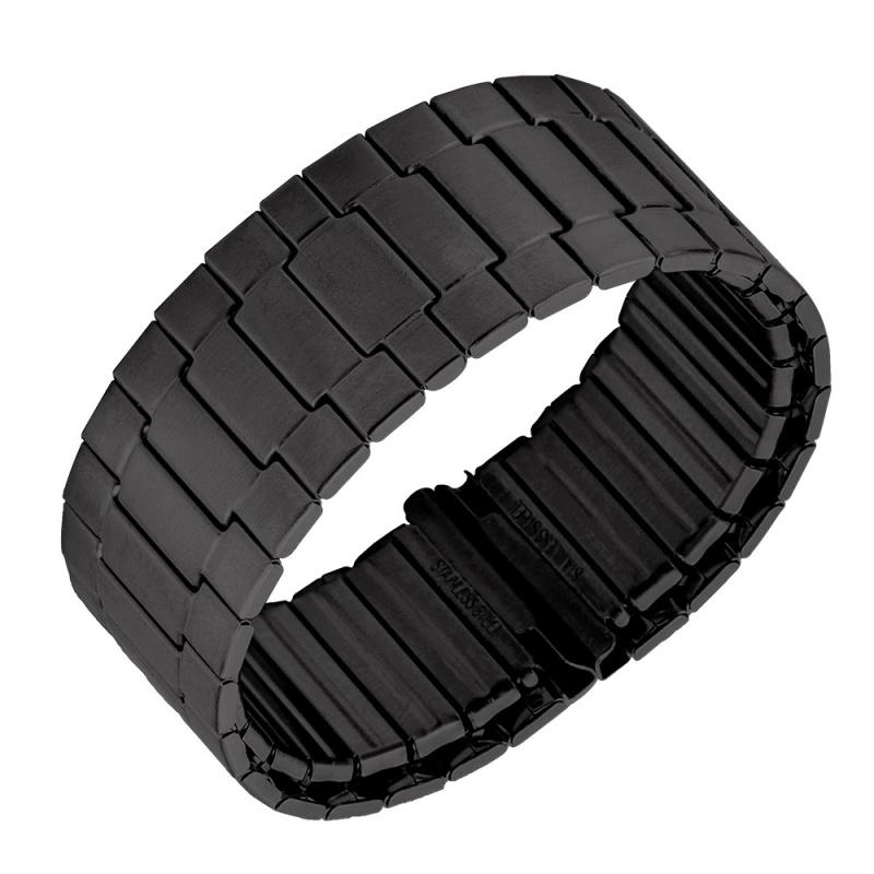 Stainless steel elastic retractable metal watch band compatible with Huawei watch2 proGlorymagicWatch band22mmMale