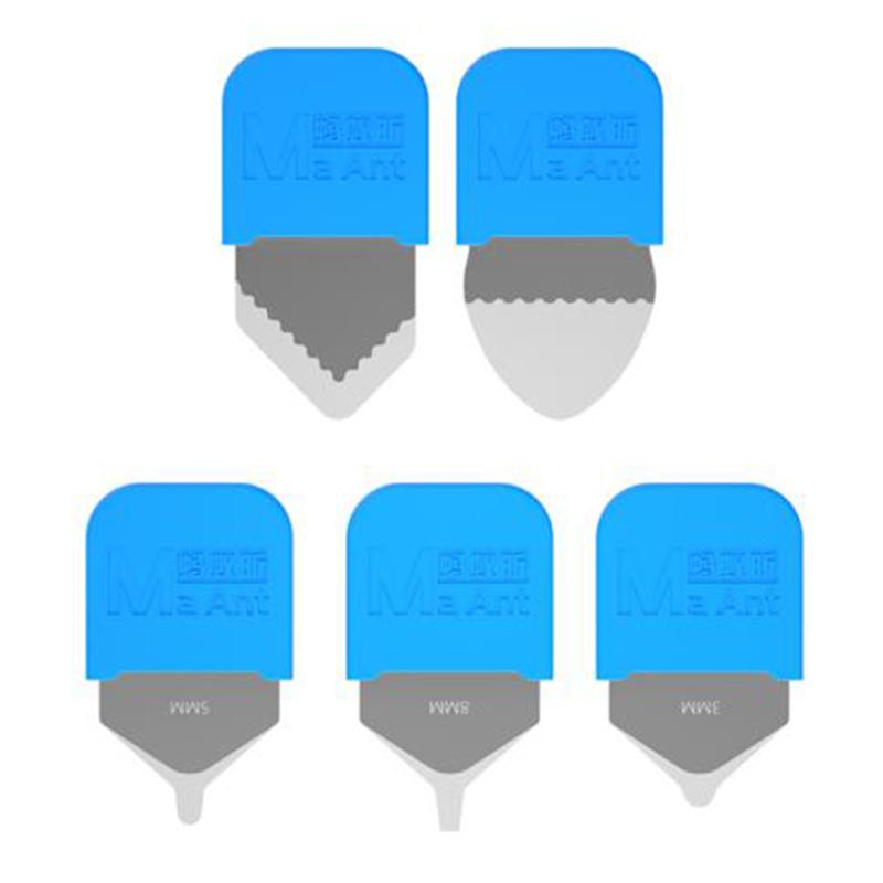 

MAANT M074 5Pcs/Set Mobile Phone Repair Tool Kit Curved Screen Disassembly Blades for Smartphone Maintenance As Shown A