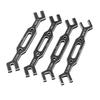 4PCS Set RC Ball Tie Rod Adjustment Wrench Aluminium Alloy 110 116 3.0mm?6.0mm Model RC Car