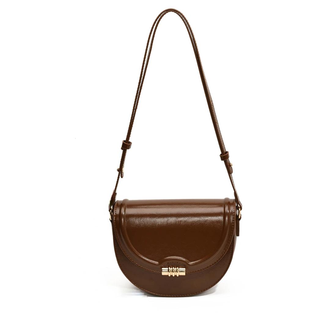 Luxury High Quality Fashion Solid Zipper Hasp Pu Shoulder Bags Women  Hot Sale Versatile Commuter Handbags Bags Ladies