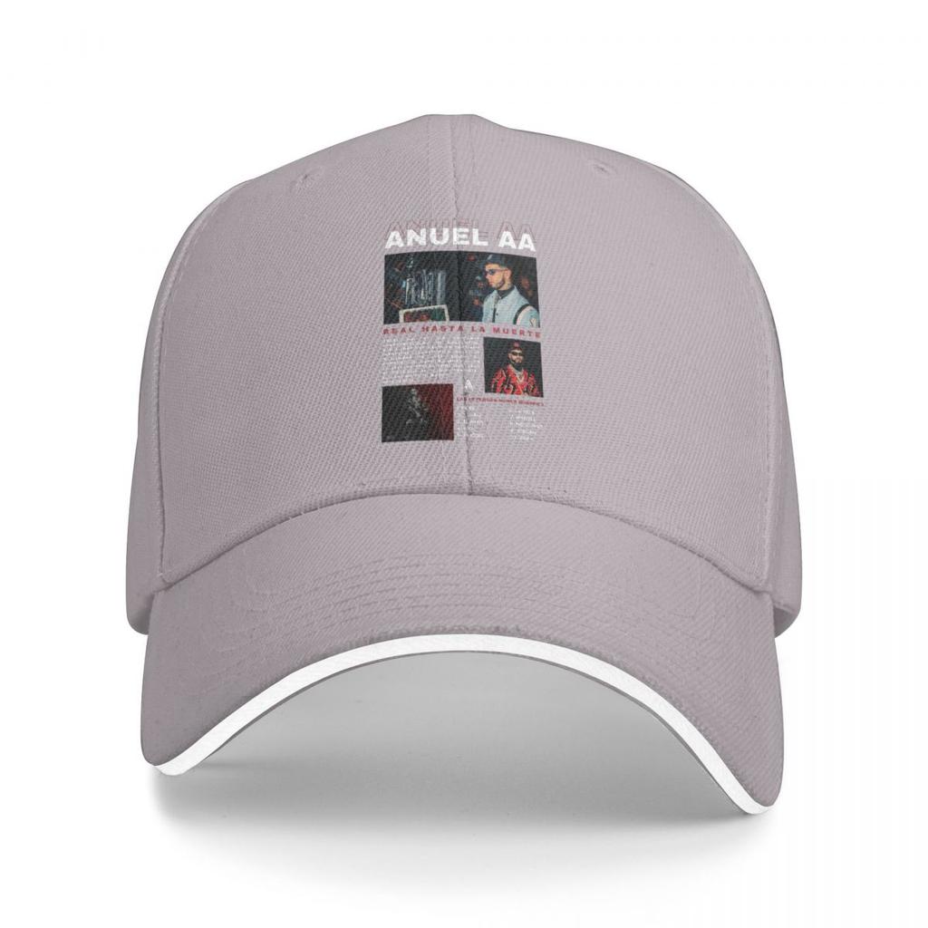 Baseball Caps Rapper Anuel AA Real Hasta La Muerte Graphic Casquette Unisex Women Outdoor Spring Caps
