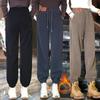 Plus Velvet Thickened Sweatpants Women's Winter High-waisted Personality Loose and Thin Leggings Harem Casual Pants