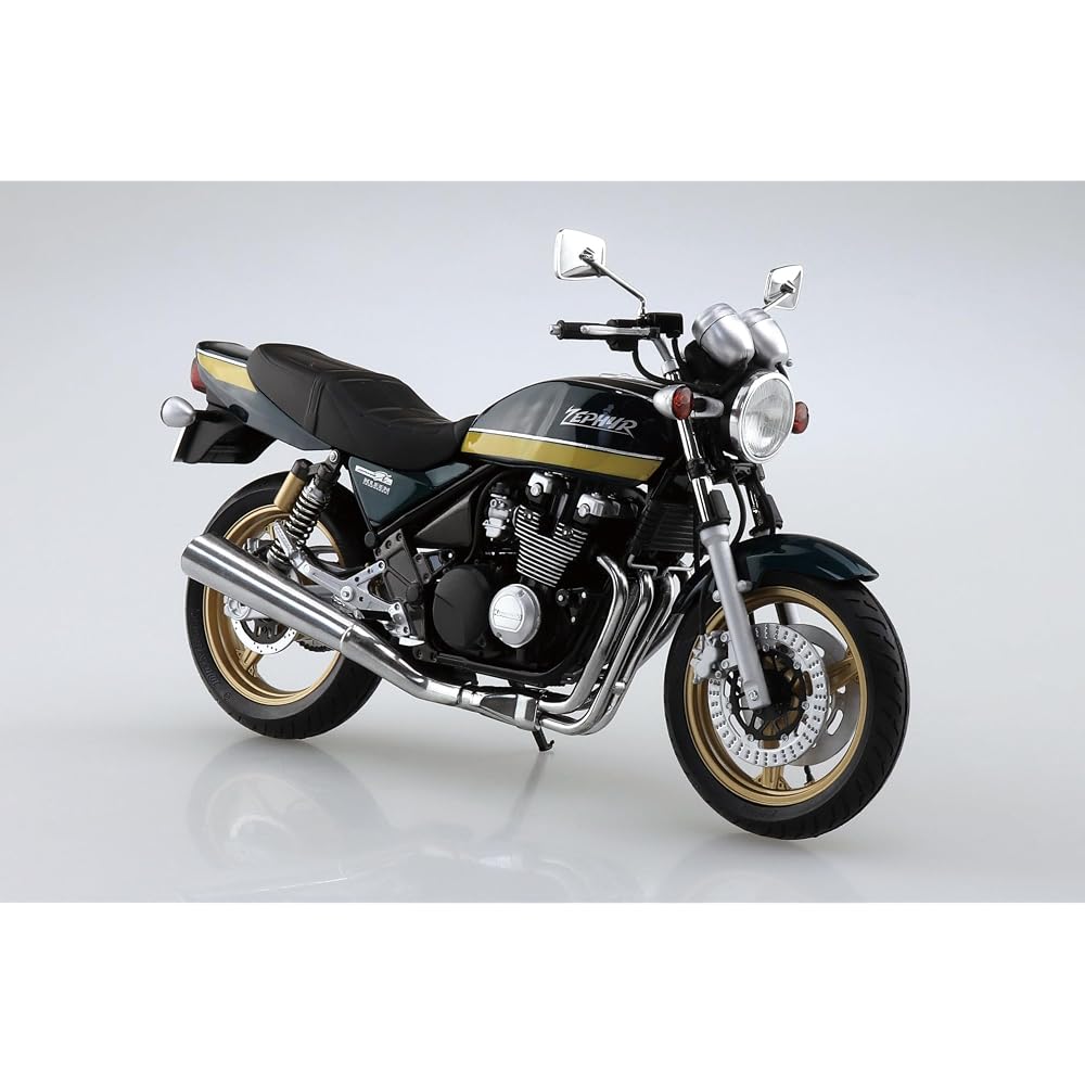 Aoshima 1/12 The Bike Series No.12 Kawasaki ZR400C Zephyr X 2002 Model Kit