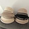 Wool hat women's autumn and winter elegant top hat small edge versatile face small high-end warm casual bucket hat