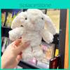 Cute 20cm Plush Waste Land Bunny Rabbit Keychain Fluffy Bag Decoration Gift