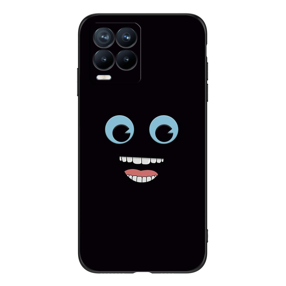 Für Realme 8 5G 4G Hülle Rückseitige Abdeckung Für Realme 8 Pro Hülle Für Realme 8i Hülle Für Realme8 Schwarze Tpu Hülle niedlich funy