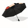 Crayon Shin-chan, Juice Automatic Folding Umbrella with Sturdy Iron Frame, Portable Compact Travel Umbrella All-Season Use Parties 0807068