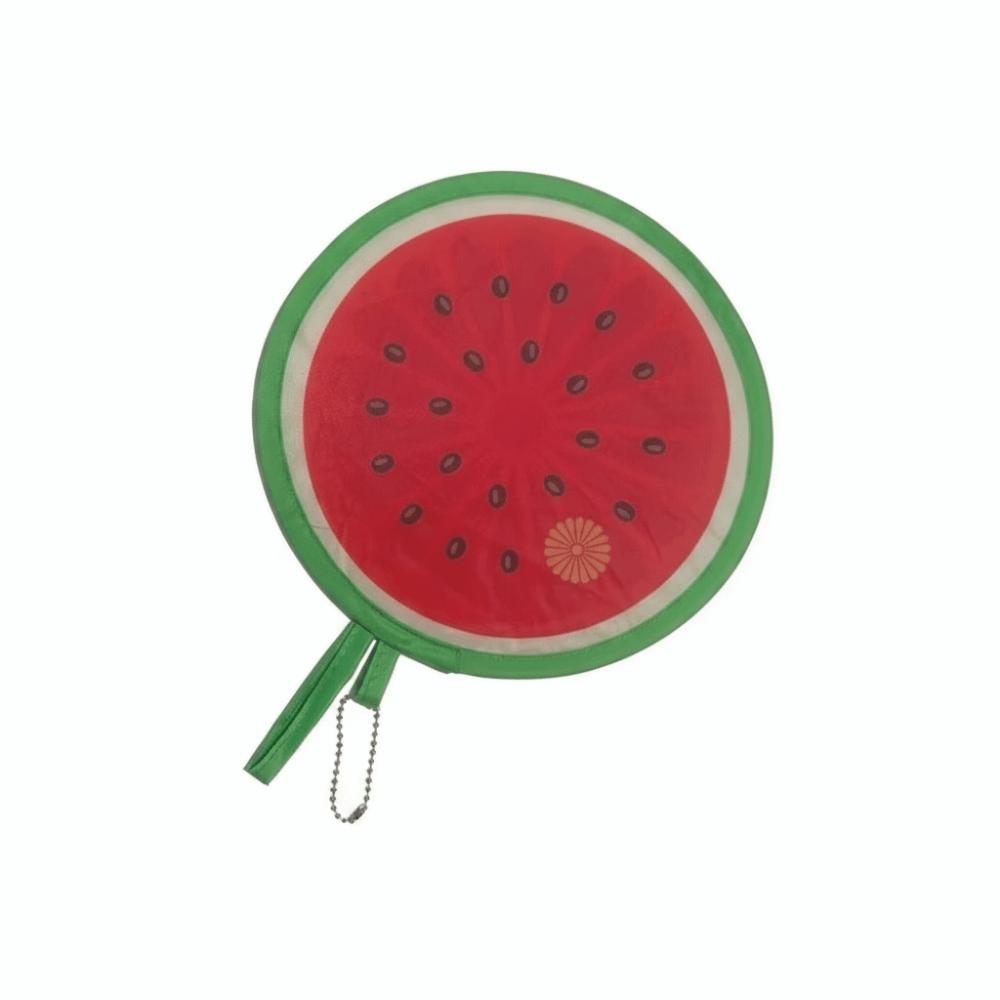 Fruit Style Handheld Folding Fan Portable Pocket Fans Cute Round Foldable Hand Fans Summer Events