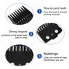 Hair Clipper Magnet Limit Guide Comb for Trimmer Universal Cutting Guide Comb Haircut Tool Professional H Limit comb storage box