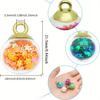 Star Sequin Glass Ball Pendant for Nail Art, Necklaces, Hair Accessories & Keychains