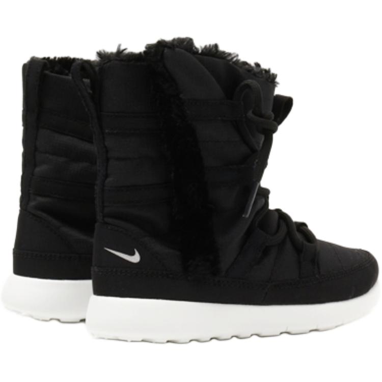 Nike Roshe One Comfortable Versatile Anti-Kick Wear-Resistant High-Top Walking Shoes Baby Shoes Black 807741-001