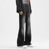 Men's High-Street Loose Fit Curved Flare Jeans