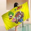 Dr S-Slump Anmie Anime Beach Swimming Towel Soft Absorbent Washcloth Children's Gifts For Kids Travel Camping Gym