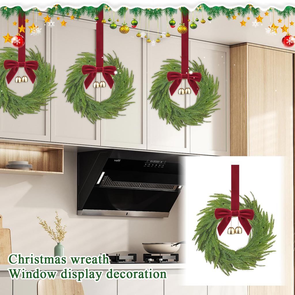 Christmas Decorations Garland Window Displays Door Hangings Venue Arrangements Christmas Wreaths Rattan Wreaths