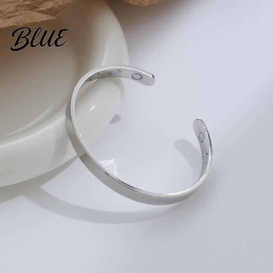 Custom Fit Bracelet Magnetic Adjustable Unisex Minimalist Alloy Bangle