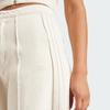 adidas Originals Mode Montreal Denim Jeans Locker Bequem Weiter Bein Lässig Sport Damen Jeans Weiß IS3584