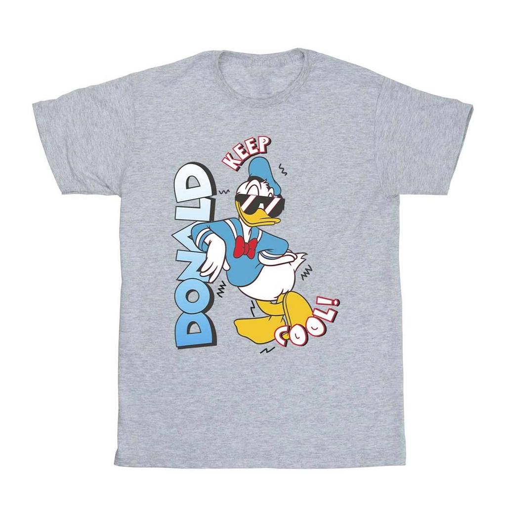 Disney Girls Donald Duck Cool Cotton T-Shirt