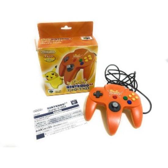 

Used Nintendo 64 Pikachu Edition Controller | Orange | Official N64 Gamepad | Collectible Accessory | помаранчевий
