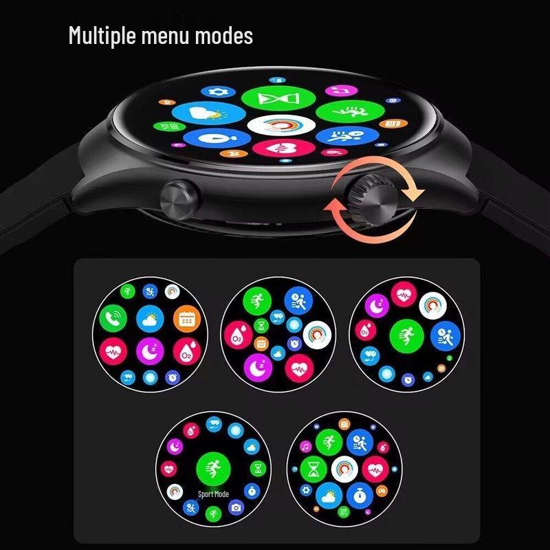 2025 GT3pro Smartwatch: Top-tier Black Tech with Call Function and Pedometer