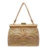 Evening Party Bag - Shiny Diamond-studded Shoulder Bag with A Slanted Strap, Elegant Evening Dress Bag