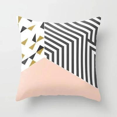 Heimdeko Geometrisches Muster Digitaldruck Kissenbezüge Muster Kissenbezug Geeignet für Sofa Schlafzimmer Auto Kissenbezug