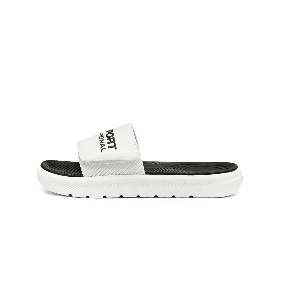 FILA DRIFTER Slip Resistant Slide Slippers Unisex Black White 1SM02580F_001 240