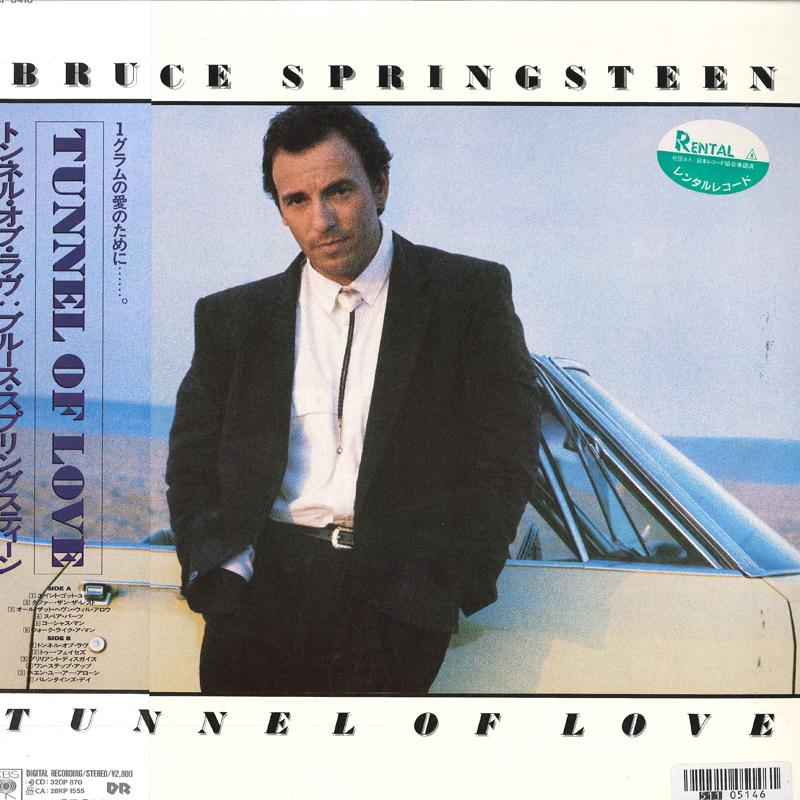 

LP Пластинка BRUCE SPRINGSTEEN - Tunnel Of Love 28AP3410 CBS SONY 1987 Япония Оби Рок Б/У