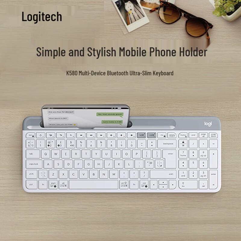 Logitech K580 Multi-Device Slim Wireless Keyboard