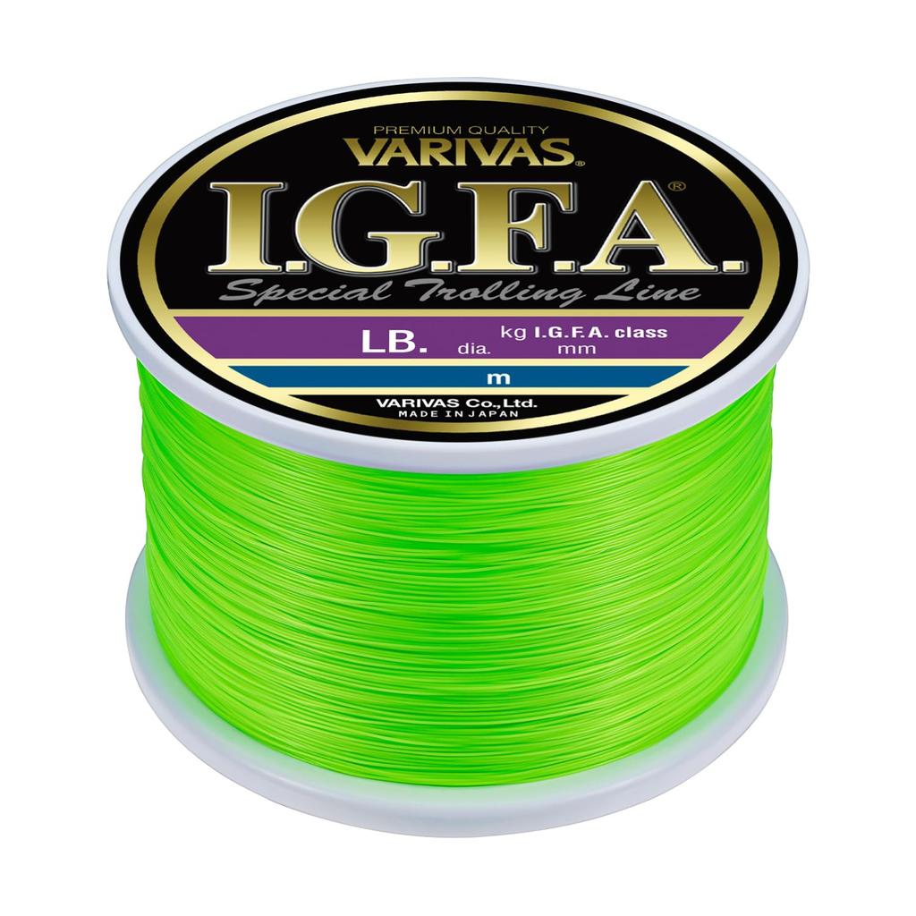 VARIVAS Special Trolling Flash Green I.G.F.A. Line, 6000m, 20lb,