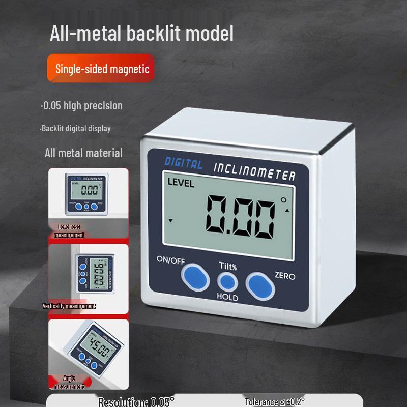 Shengtai Xin Dual-Axis Digital Inclinometer and Level: Multi-functional Electronic Angle Measuring Instrument with Free Shipping
