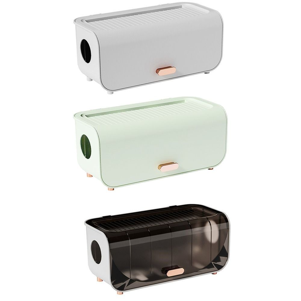 Desktop Waterproof Power Line Storage Case Cable Storage Box Router Board Bracket Wire Case